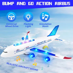 Airplane Toy With Lights And Music